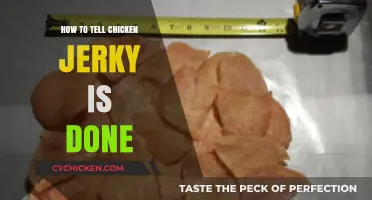 Perfect Chicken Jerky: Signs It's Ready and Safe to Eat