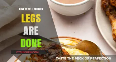 Perfectly Cooked Chicken Legs: Signs They're Done and Ready to Serve