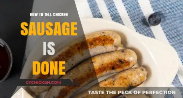Perfectly Cooked Chicken Sausage: Easy Tips to Check Doneness