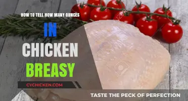 Chicken Breast Weight: Ounces and Cooking