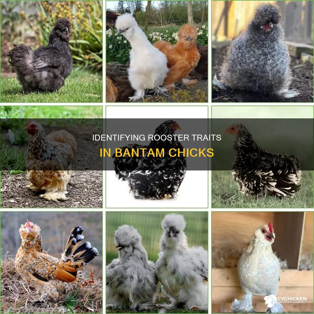 how to tell if a bantam chick is a rooster