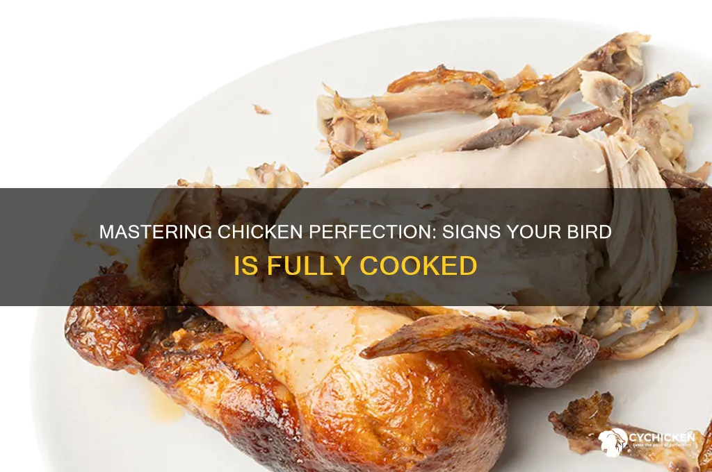 how to tell if a chicken is done