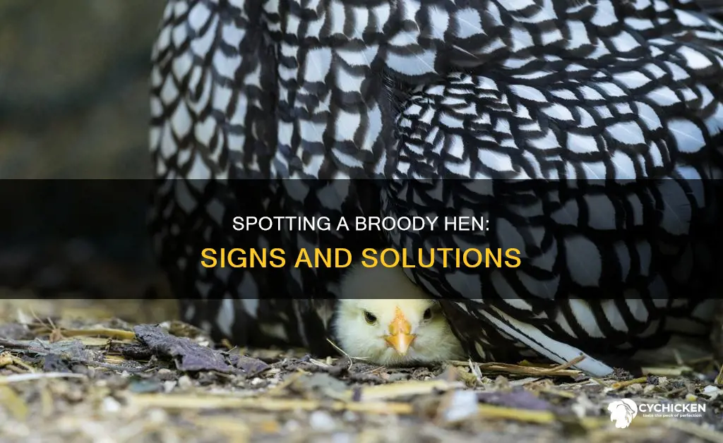 how to tell if a chicken is going broody
