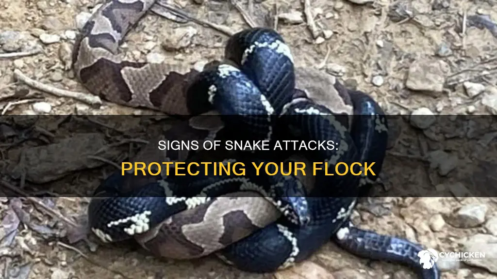 how to tell if a snake killed your chicken