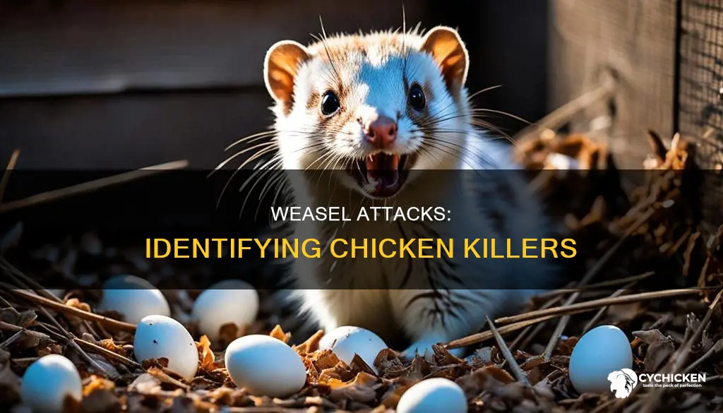 how to tell if a weasel killed my chicken