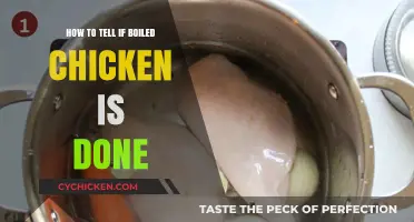 Perfectly Cooked: How to Tell If Boiled Chicken Is Done