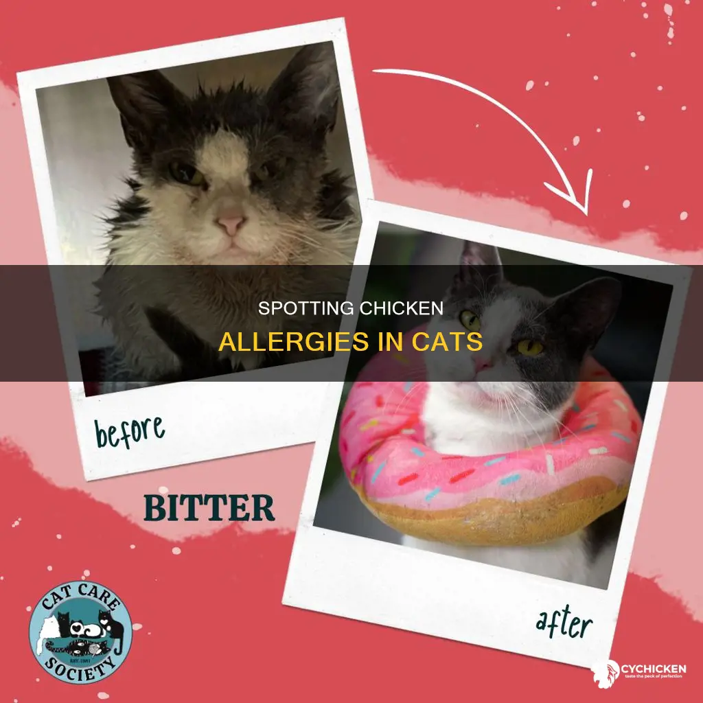 how to tell if cat is allergic to chicken