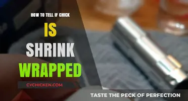 Identifying Shrink-Wrapped Chicks: A Quick and Easy Guide