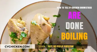 Checking Drumsticks: Boiling Time and Doneness