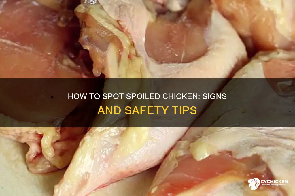 how to tell if chicken has spoiled