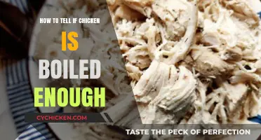 Perfectly Boiled Chicken: Signs It's Cooked Just Right