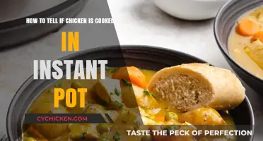 Instant Pot Poultry Perfection: A Guide to Fully Cooked Chicken