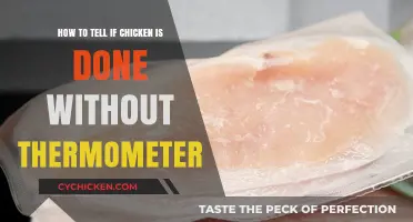 Check Chicken Doneness: Press, Poke, and Peek