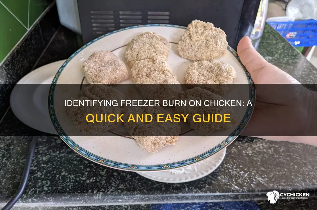 how to tell if chicken is freezer burnt