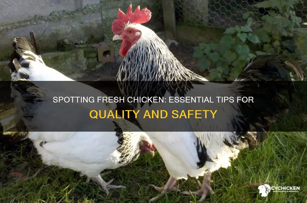 how to tell if chicken is fresh