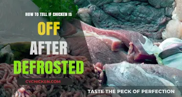 Defrosting Chicken: How to Tell If It's Gone Bad