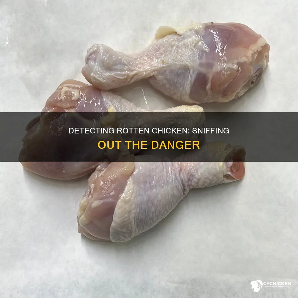 how to tell if chicken is off by smell