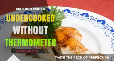 Recognize Undercooked Chicken: No Thermometer, No Problem