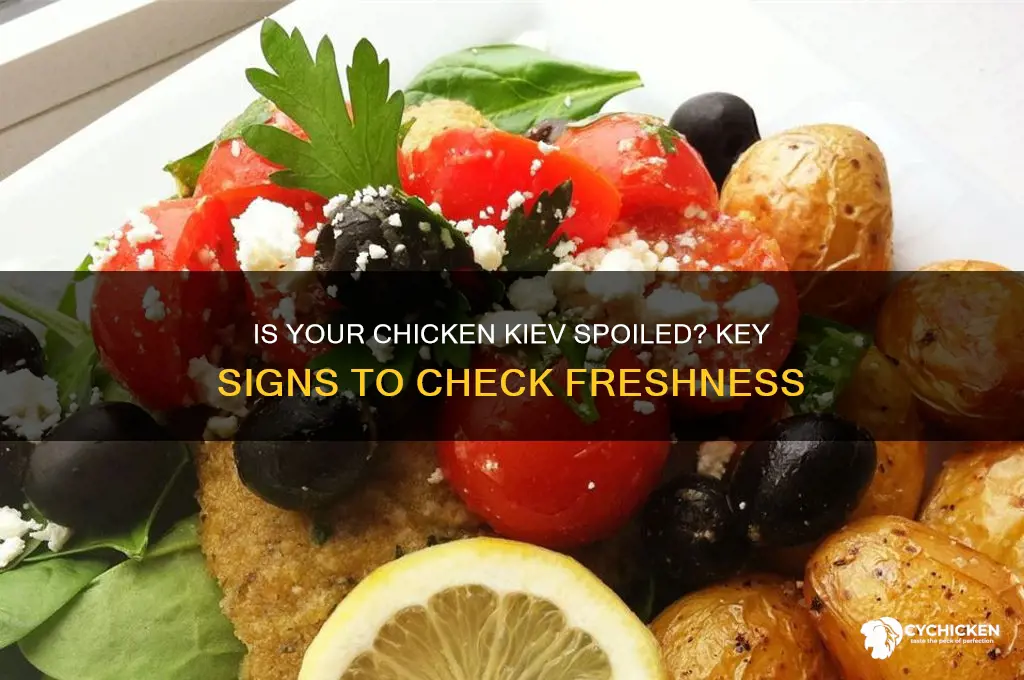 how to tell if chicken kiev is off