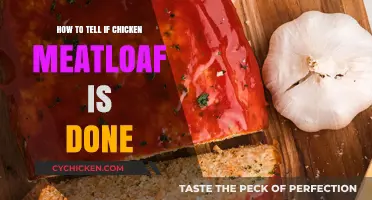 Perfectly Cooked Chicken Meatloaf: Signs It's Ready to Serve