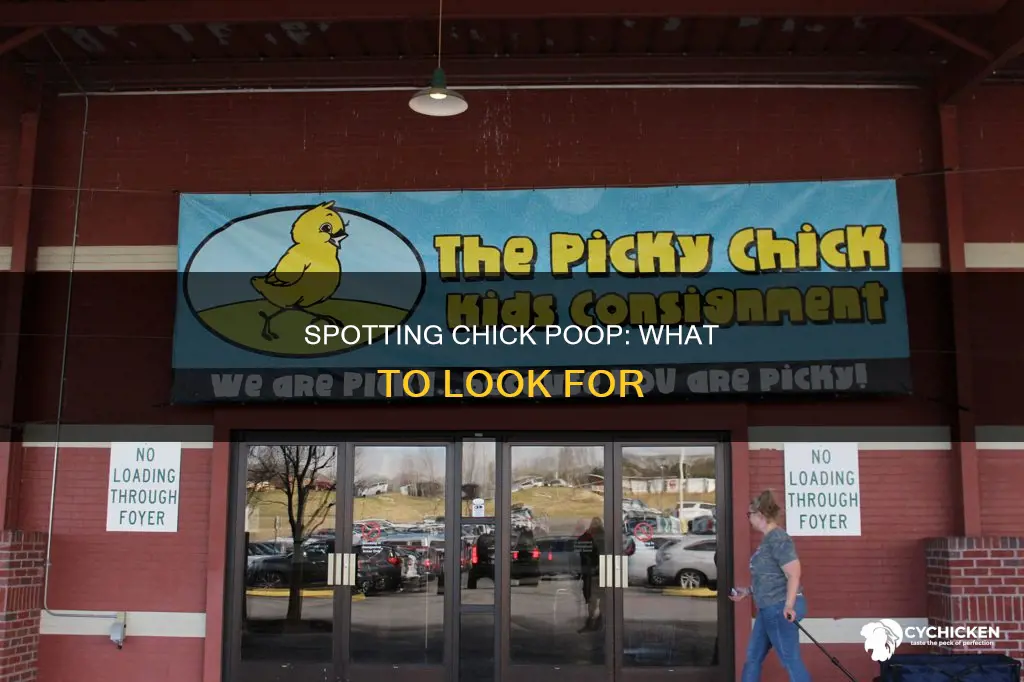 how to tell if chicks are going to poop