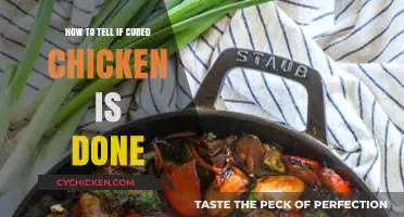 Perfectly Cooked Cubed Chicken: Signs It’s Done and Ready to Serve