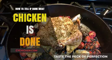 Check Dark Meat Chicken: Perfectly Done or Overcooked?