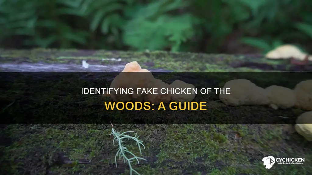how to tell if fake chicken of the woods