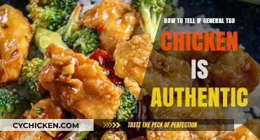 Authentic General Tso Chicken: What to Look For