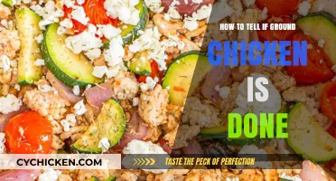 Perfectly Cooked Ground Chicken: Signs It's Done and Safe to Eat