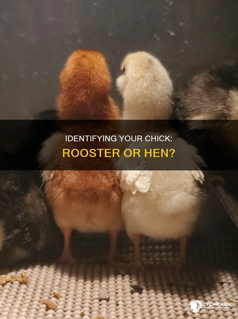 how to tell if my chick is a rooster
