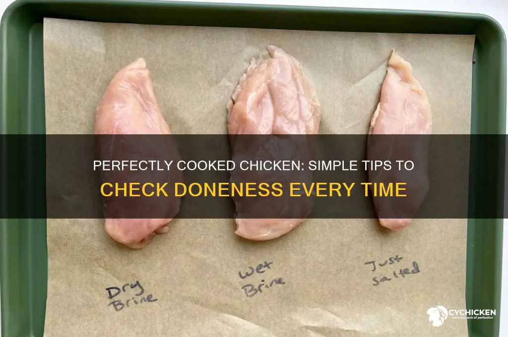 how to tell if my chicken is done