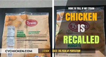 Tyson Chicken Recall: How to Check If You're Affected