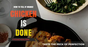 Perfectly Cooked Orange Chicken: Signs It's Ready to Serve