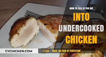 Signs You've Bitten Into Undercooked Chicken