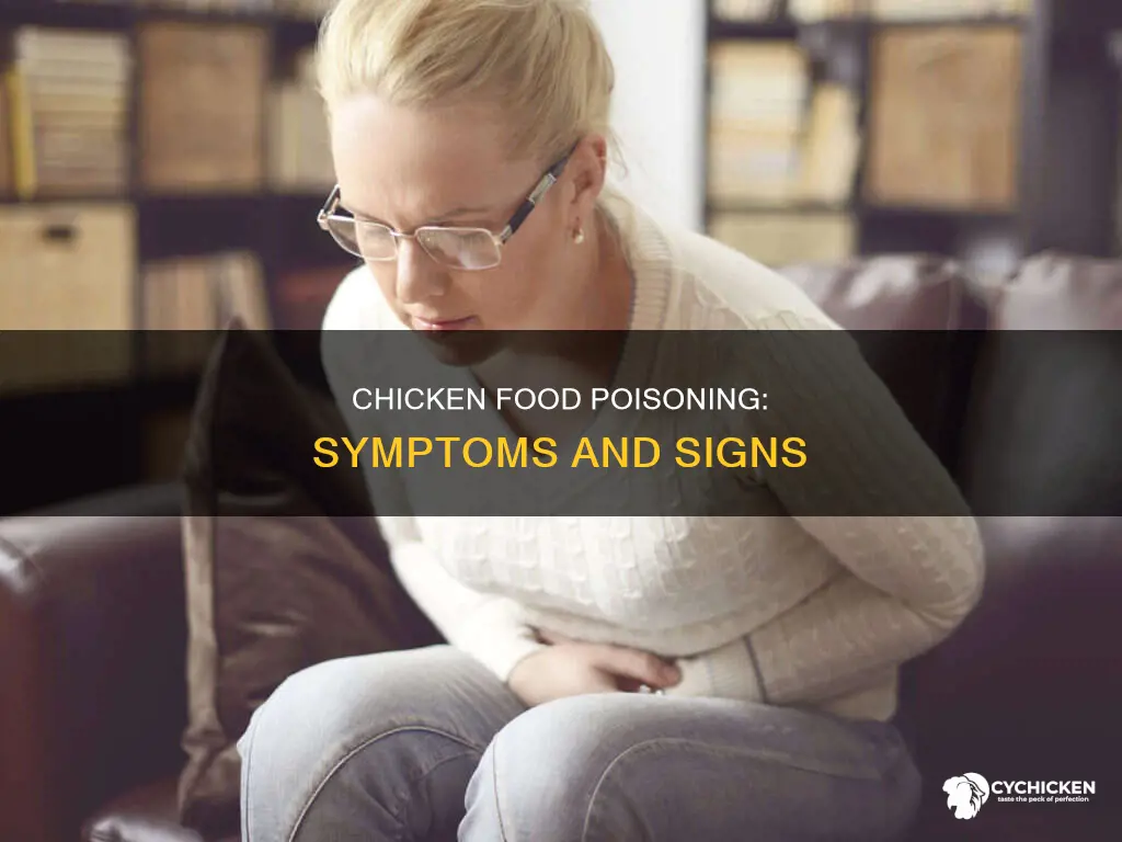 how to tell if you have food poisoning from chicken