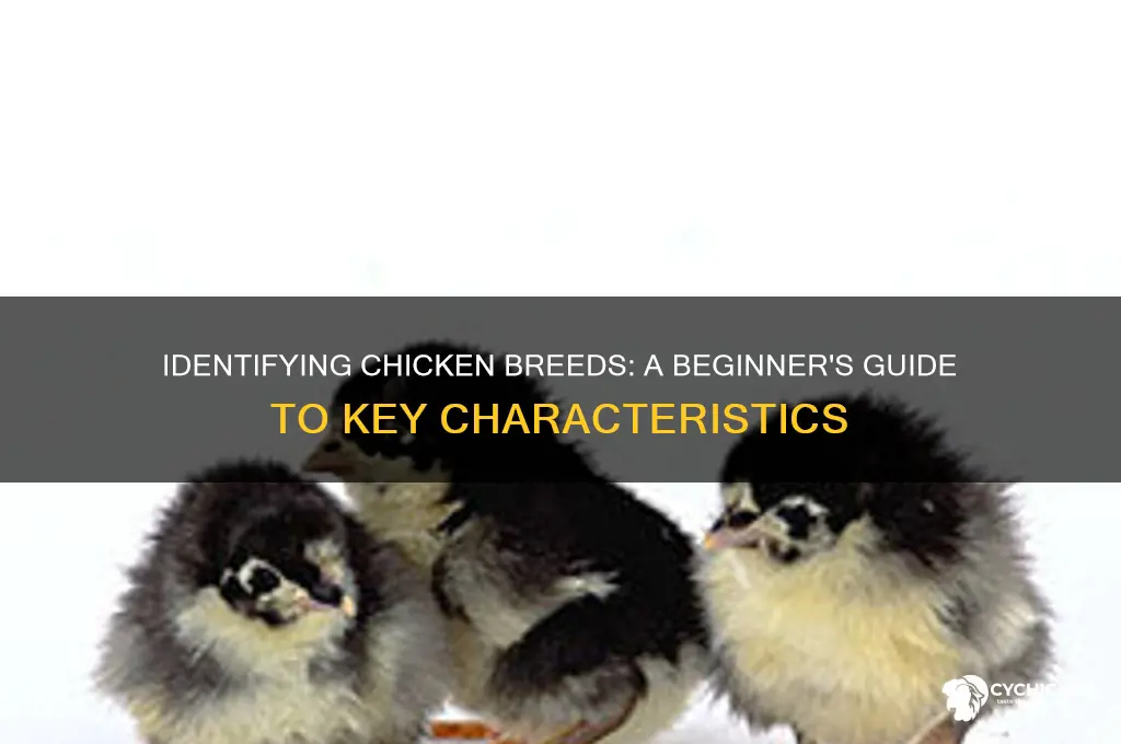 how to tell one chicken breed from another