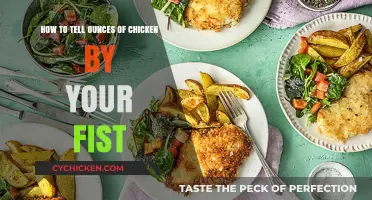 Your Fist: A Guide to Measuring Chicken Ounces