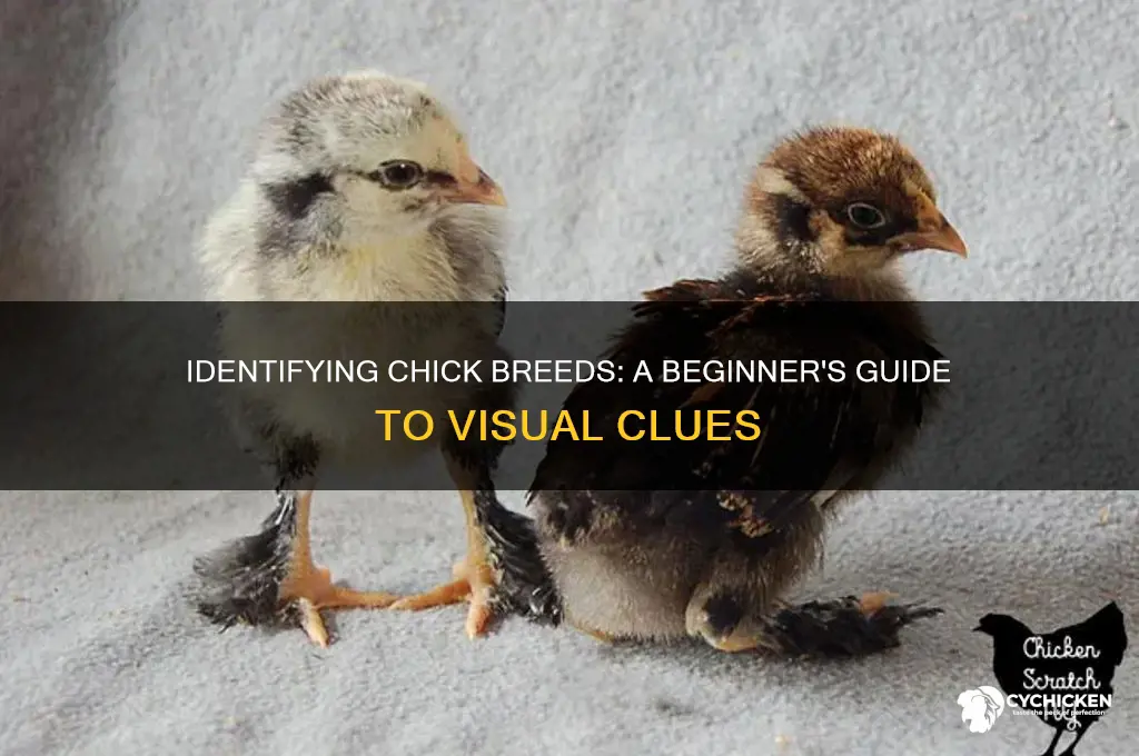 how to tell the breed of a chick