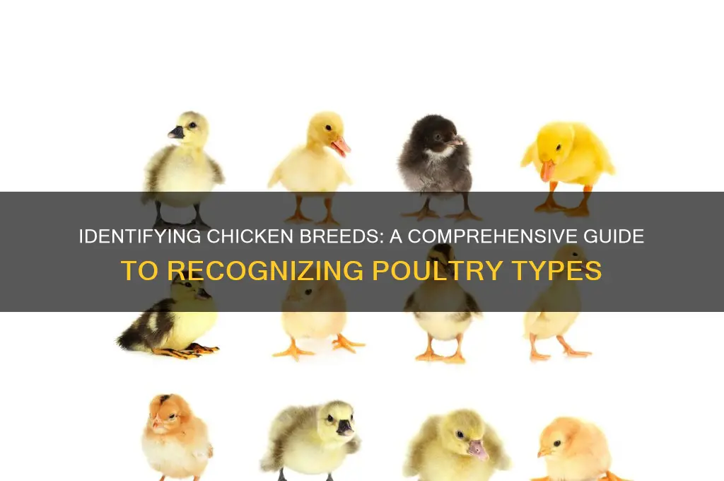 how to tell the breed of a chicken