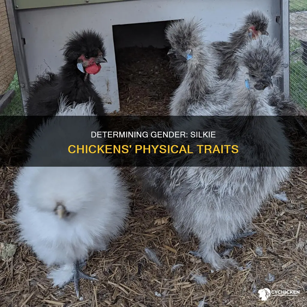 how to tell the gender of a silkie chicken