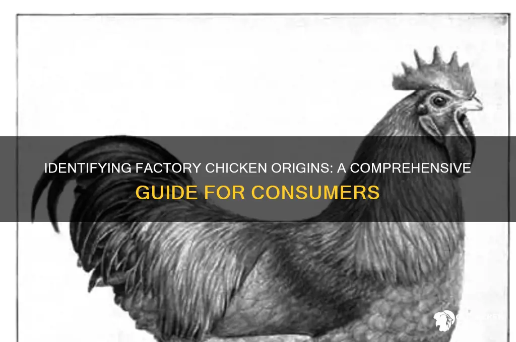 how to tell what factory chicken is from