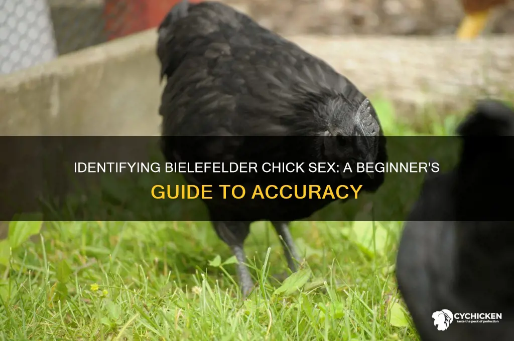 how to tell what sex bielefelder chicks are