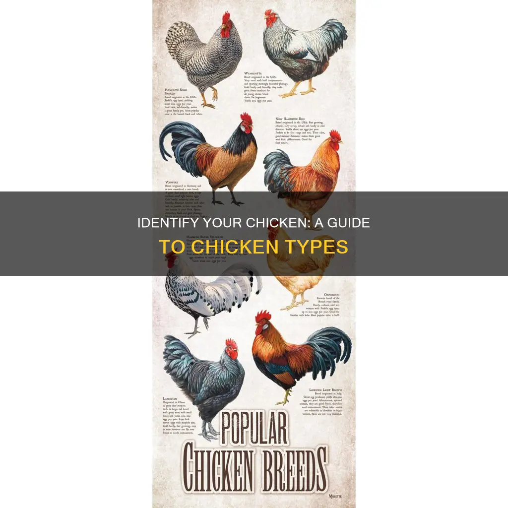 how to tell what type of chicken you have