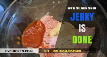 Perfect Chicken Jerky: Signs It's Ready to Eat