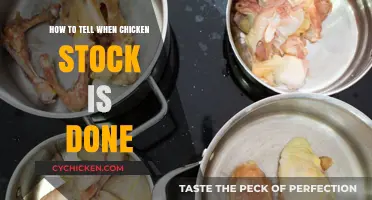 Mastering Chicken Stock: Signs It's Perfectly Done and Ready