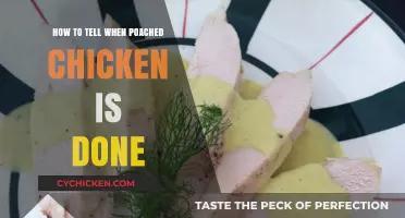 Perfectly Poached Chicken: Signs It's Cooked to Perfection