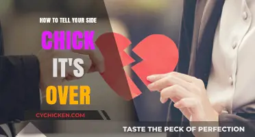 Breaking It Off: Telling Your Side Chick It's Over