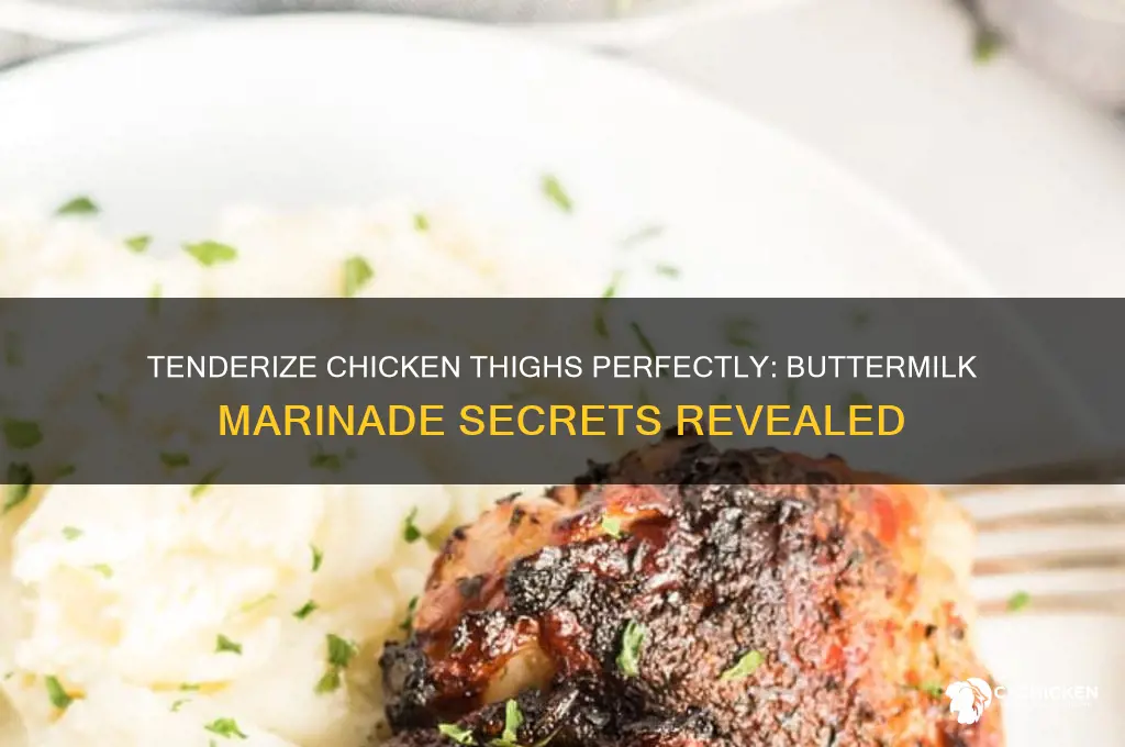 how to tenderize chicken thighs in buttermilk