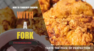 Tenderize Chicken Easily: Simple Fork Technique for Juicy Results